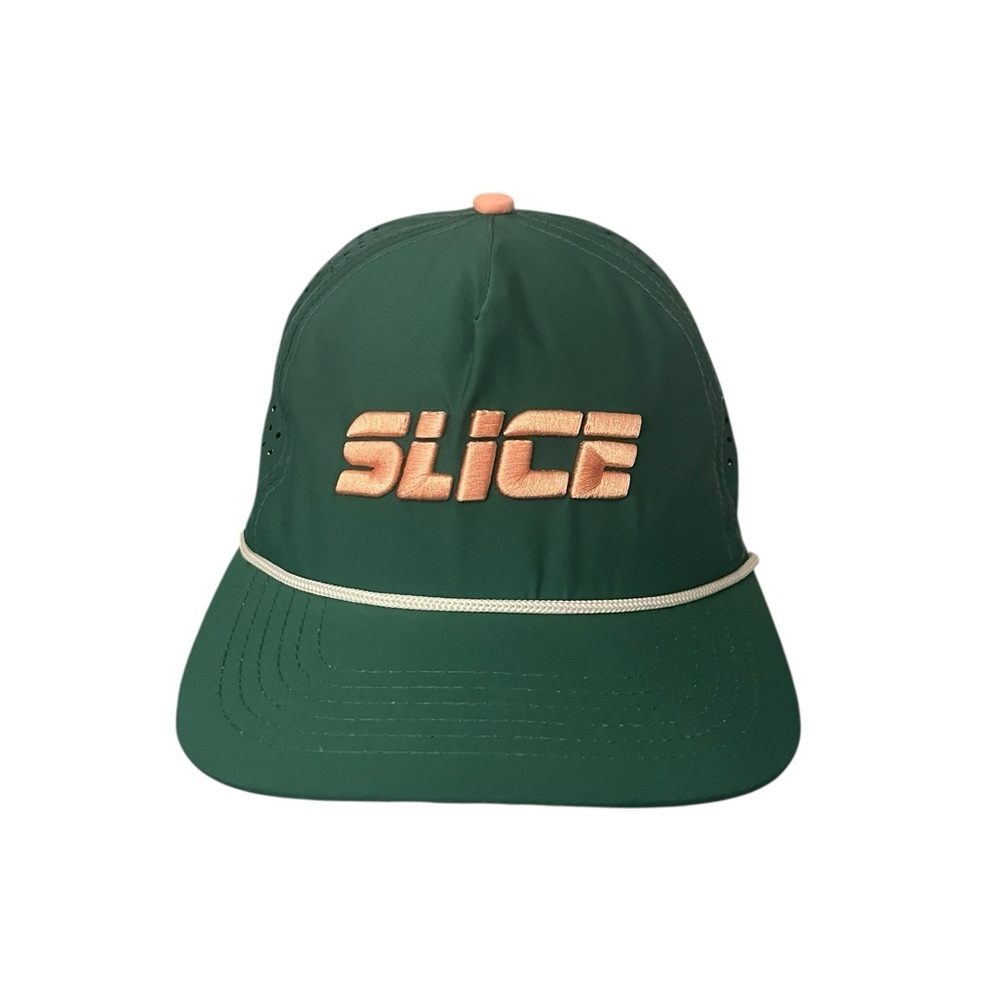 Staunch Traditional Outfitters Slice Embroidered Golf Rope Hat Plastic SnapBack